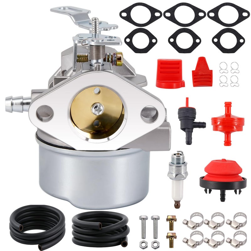 HOOAI 640052 كربوراتور متوافق مع محركات تيكومسيه 8hp 8.5hp 9hp 9.5hp 10hp 10.5hp HMSK80 HMSK85 HMSK90 HMSK100 HMSK105 HMSK110 LH318SA LH358SA استبدال 640054 640349 640058 640058A لآلات إزالة الثلج - Image 1